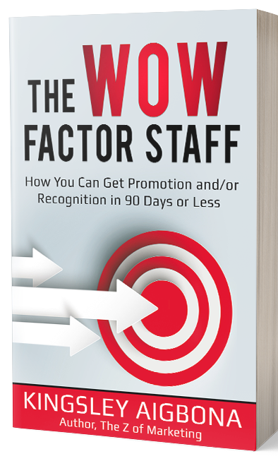 The Wow Factor Staff by Kingsley Aigbona