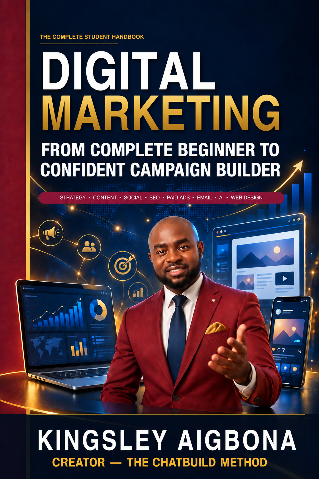 Digital Marketing: From Complete Beginner to Confident Campaign Builder by Kingsley Aigbona